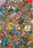 Gelitin, Flower Painting, 2010, plasticine on wood panel