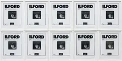 Jonathan Monk, One in ten in one (New York), 2004, black and white photographs, in 10 parts