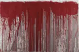 Untitled by Hermann Nitsch, 2005, acrylic on jute, offered Apr 2016