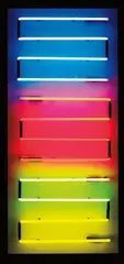 Chris Bracey, Untitled, n.d., neon in artist's metal and Plexiglas box