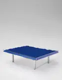 Yves Klein, Table Bleue, designed 1961, IKB pigment, glass, Plexiglas, steel, wood