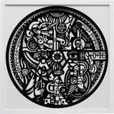 Roman Minin, Award for Silence, 2015, UV print on foam cardboard