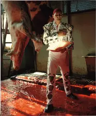 Arsen Savadov, Collective Red (Part 1), 1998, c-print
