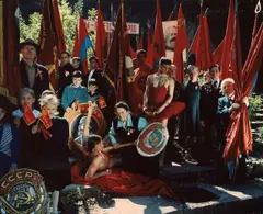 Arsen Savadov, Collective Red (Part 2), 1999, c-print
