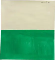 Untitled by Günther Förg, 1990, gouache on paper, sold Apr 2016