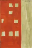 Günther Förg, Untitled, 1989, gouache on paper