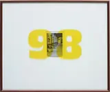98, Meistertöpferei am Luganer See by Martin Kippenberger, 1989, photograph, adhesive film in an artist's frame, offered Apr 2016