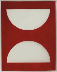 Untitled by Steven Parrino, 1989, enamel on vellum, sold Apr 2016