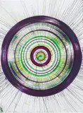 Damien Hirst, Spin Drawing for Women's Equality, 2015, ink on paper