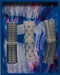 Hoffmann (Swirl) by Elad Lassry, 2011, c-print, in artist's frame, sold Apr 2016