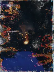 Ryan Foerster, Hurricane - x, 2004-2012, c-print, dirt