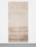 Fredrik Værslev, Untitled (Canopy Painting: Red Monochrome), 2012, house paint, spray paint and white spirit on canvas