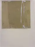 Erik Lindman, Untitled, 2012, Plexiglas, cardboard, caulk, and synthetic polymer emulsion on polypropylene fabric with hardware