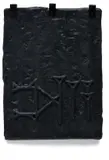 Nathan Mabry, Mud Flap (Whatever), 2007, rubber and metal