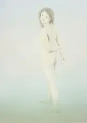 Richard Wathen, Greta, 2006, oil on linen, laid on aluminium