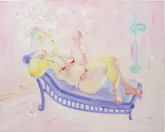 Liu Ting Ting, The Maiden No. 5, 2006, oil on canvas