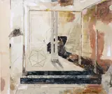 Bogdan Vlăduță, Ladder, 2013, oil on canvas