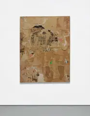 8 Sopra by Rotella, 1960, décollage on canvas, offered Jun 2016