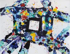 Facing Within by Sam Francis, 1975, acrylic on canvas, offered Jun 2016
