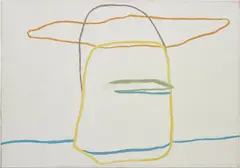 Mirror by Luc Tuymans, 1990, oil on canvas, offered Jun 2016