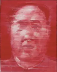 Soleil Rouge III (Mao) by Yan Pei-ming, 1993, oil on canvas, offered Jun 2016