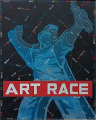 Wang Guangyi, Great Criticism: Art Race, 2007, oil on canvas