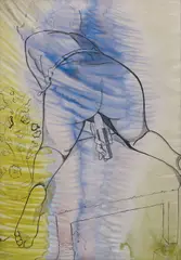 Untitled by Sigmar Polke, 1973, ink, acrylic, and watercolour on paper, offered Jun 2016