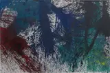 Untitled by Hermann Nitsch, 2006, acrylic on jute, offered Jun 2016