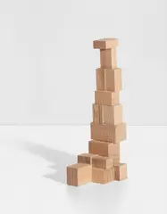 Slump Model by Antony Gormley, 2012, American oak, sold Jun 2016