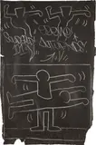 Keith Haring, Subway Drawing, 1982-83, chalk and silver marker on paper