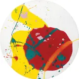 Untitled by Sam Francis, 1989, acrylic on canvas, sold Jun 2016