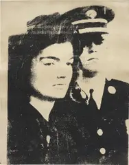 Jackie by Andy Warhol, 1964, silkscreen on paper, sold Jun 2016