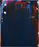 Untitled by Sam Francis, c. 1983, acrylic on canvas, sold Jun 2016