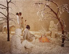 Raining Pop Corn by Sandy Skoglund, 2001, cibachrome on aluminium, offered Jun 2016