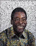 Edson (Pele) from Pictures of Magazines by Vik Muniz, 2003, chromogenic print, offered Jun 2016