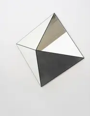 Rotating Pyramid I by Jeppe Hein, 2007, mirror, technical apparatus, offered Jun 2016