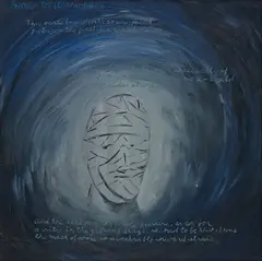 Untitled by Raymond Pettibon, 1991, oil on board, offered Jun 2016