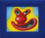 Kenny Scharf, Blob Guy, 1995, acrylic on panel, in artist's frame