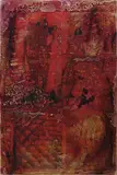 JPW3, R Charm, 2014, wax and ink on canvas