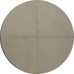 Ned Vena, Untitled (Target), 2011, rubber on linen