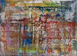 Abstraktes Bild (P1) by Gerhard Richter, 1990, Chromogenic print, flush-mounted to aluminium (as issued), the full sheet,, sold Jun 2016
