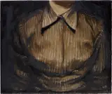 Michaël Borremans, The Shirt, 2002, oil on canvas