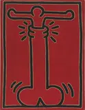 Keith Haring, Untitled, 1988, acrylic on canvas