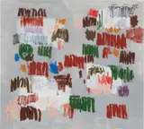Untitled by Günther Förg, 2007, acrylic and oil on canvas, sold Oct 2016