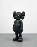 Kaws, Companion Black, 2007, painted cast vinyl
