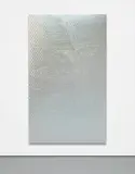 Oliver Laric, Discobolus Guilloche, 2012, tamper evident security hologram stickers on PET (polyethylene terephthalate) sheet, airbrushed clear coating