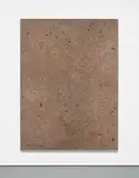 Fredrik Værslev, Untitled (Terrazzo), 2010, spray paint, house paint, liquid asphalt, corrosion protective spray and white spirit on canvas