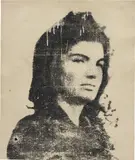 Andy Warhol, Jackie, 1964, silkscreen ink on paper