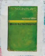 Harland Miller, Blonde But Not Forgotten, 2012, oil on paper