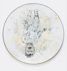 Georg Baselitz, Eintausend Nachtigallen (One Thousand Nightingales), 2001, oil on canvas
